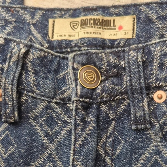 Rock And Roll Denim Trousers - Picture 2 of 6